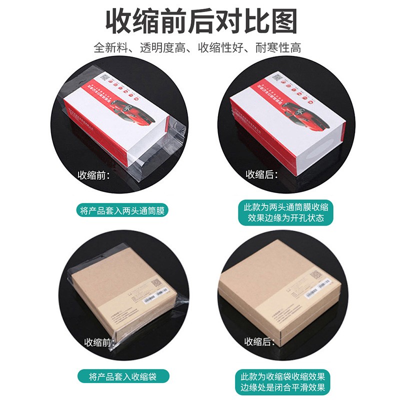 厂家供应PVC热收缩膜批发可印刷塑料玩具包装塑封塑料PVC热收缩袋图4