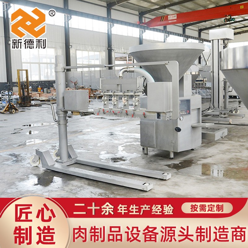 菠菜丸8头肉丸成型机火锅丸子多头丸子机 大产量丸子加工流水线图5