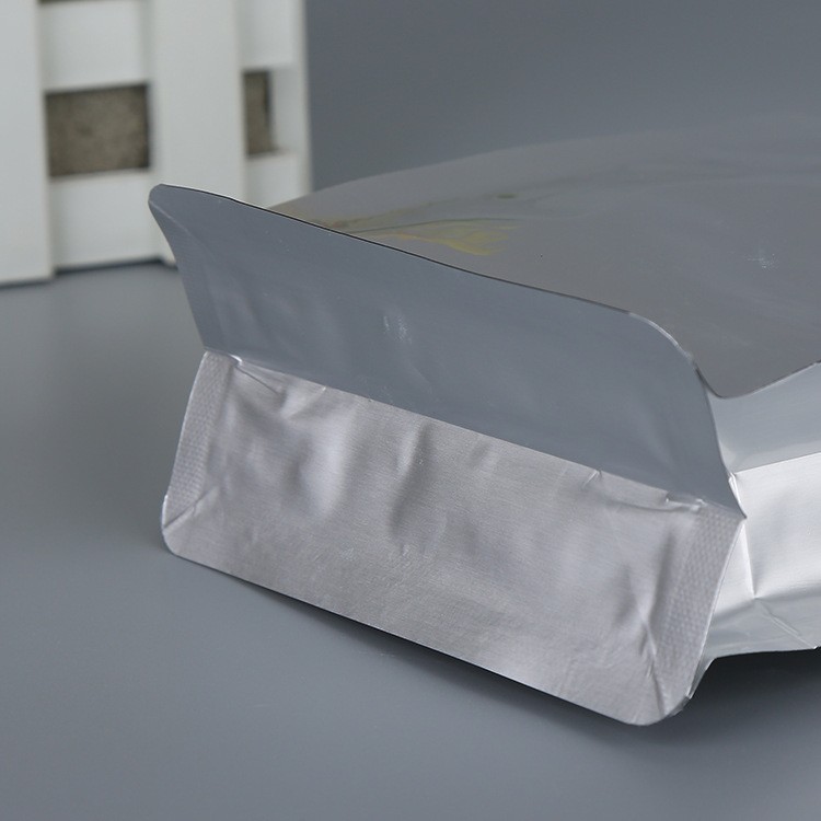 批发铝箔八边封袋茶叶食品包装袋自立自封袋密封袋拉链风琴袋现货图2