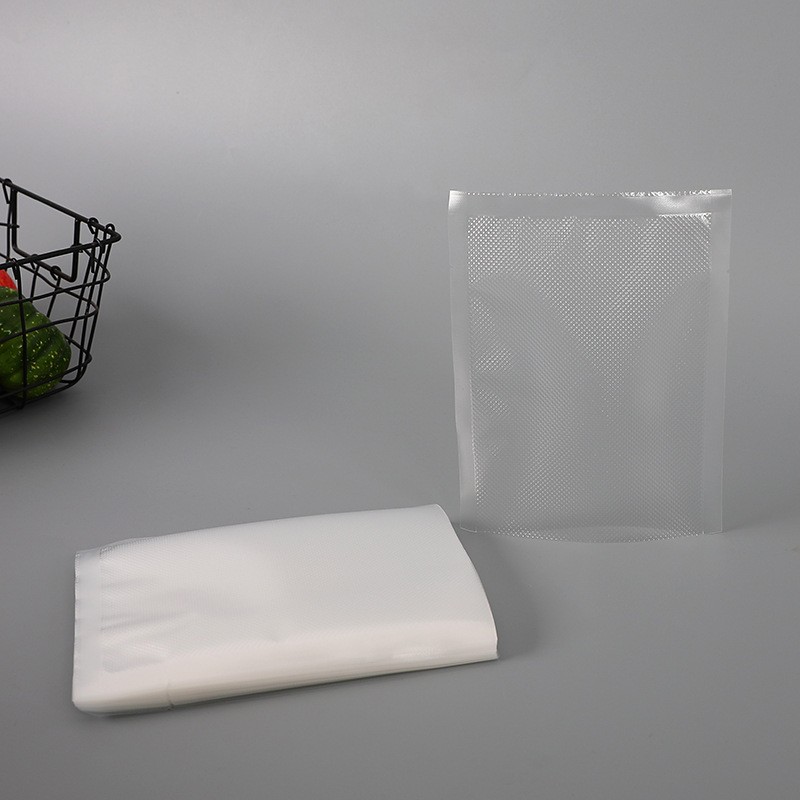 17*25cm纹路菱形抽真空包装袋 网纹透明塑料食品家用保鲜密封卷袋图2