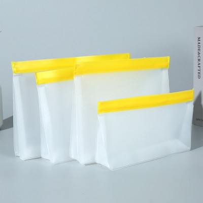 食品密封袋磨砂加厚EVA食品保鲜袋平面自封袋包装袋PEVA冷藏袋