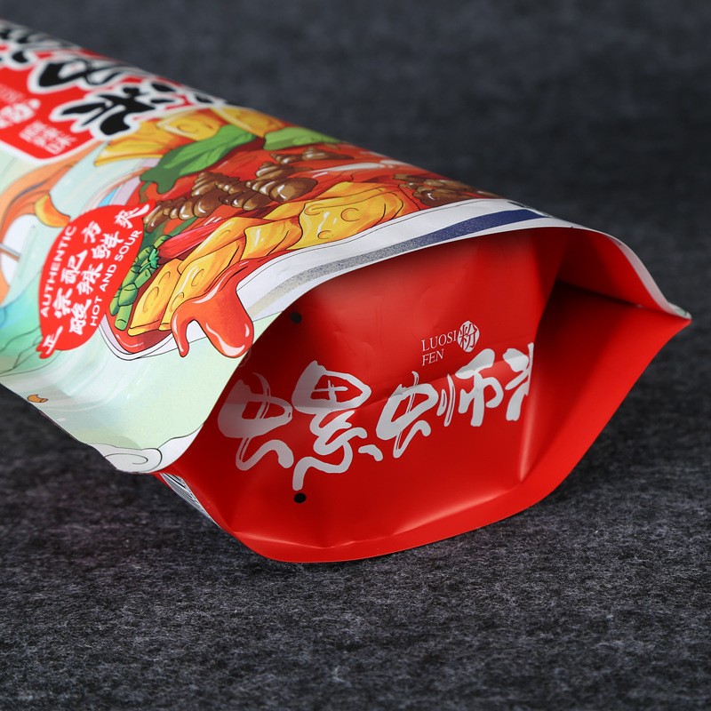 工厂供应食品包装塑料袋 彩印自立螺蛳粉封包袋 休闲零食袋自封袋图4