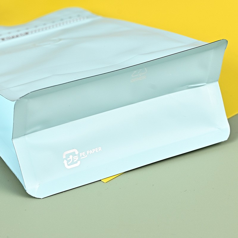 批发咖啡袋八边封铝箔包装袋咖啡豆袋坚果奶茶粉包装袋印刷logo图3