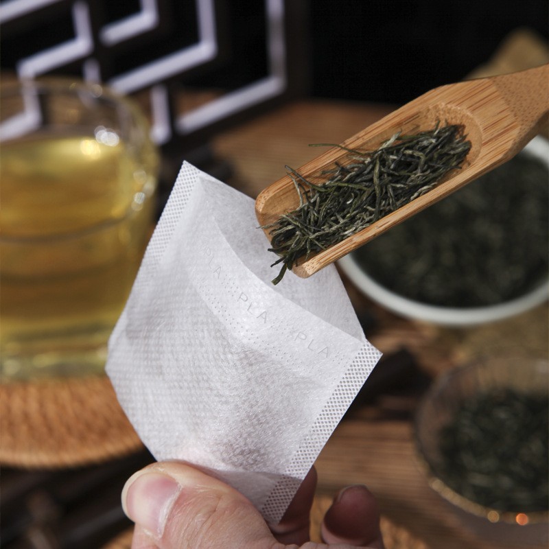 捷融PLA玉米纤维无纺布养生茶反折袋一次性茶包过滤袋茶叶袋图3