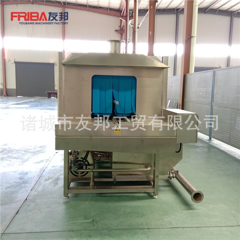 周转筐清洗机 医疗器械商用清洗设备 垃圾桶模具盘子塑料筐清洗机图3