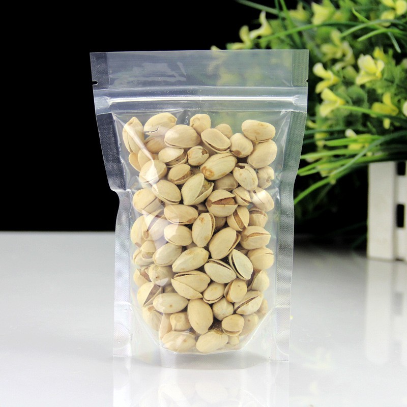 塑料自封袋透明包装袋 自立零食塑料干果袋奶茶密封袋豆浆封口袋图4