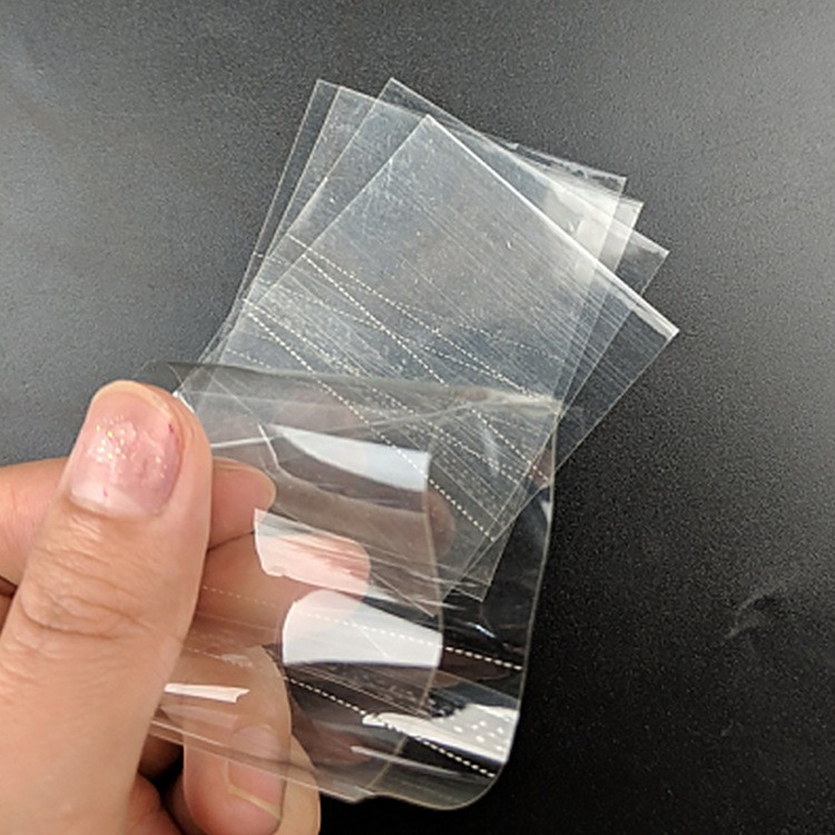 现货pvc标签膜 pvc透明瓶口热收缩膜 易撕封口膜印刷标签膜图4
