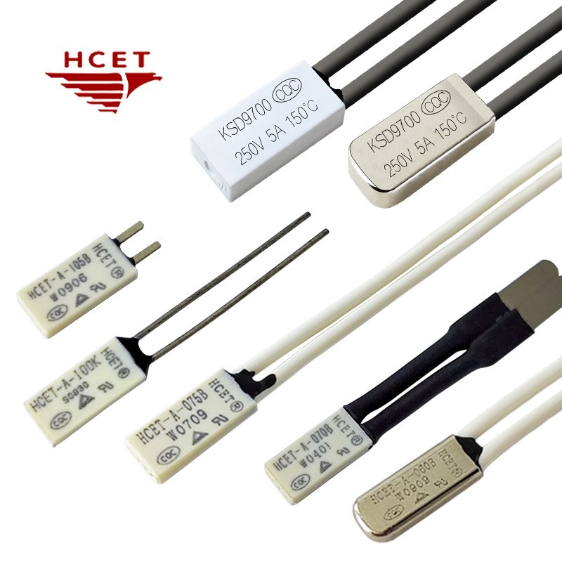 超小体积HCET-A常开常闭0-280度加热垫温控开关烧水壶温 度开关 10个起批图4