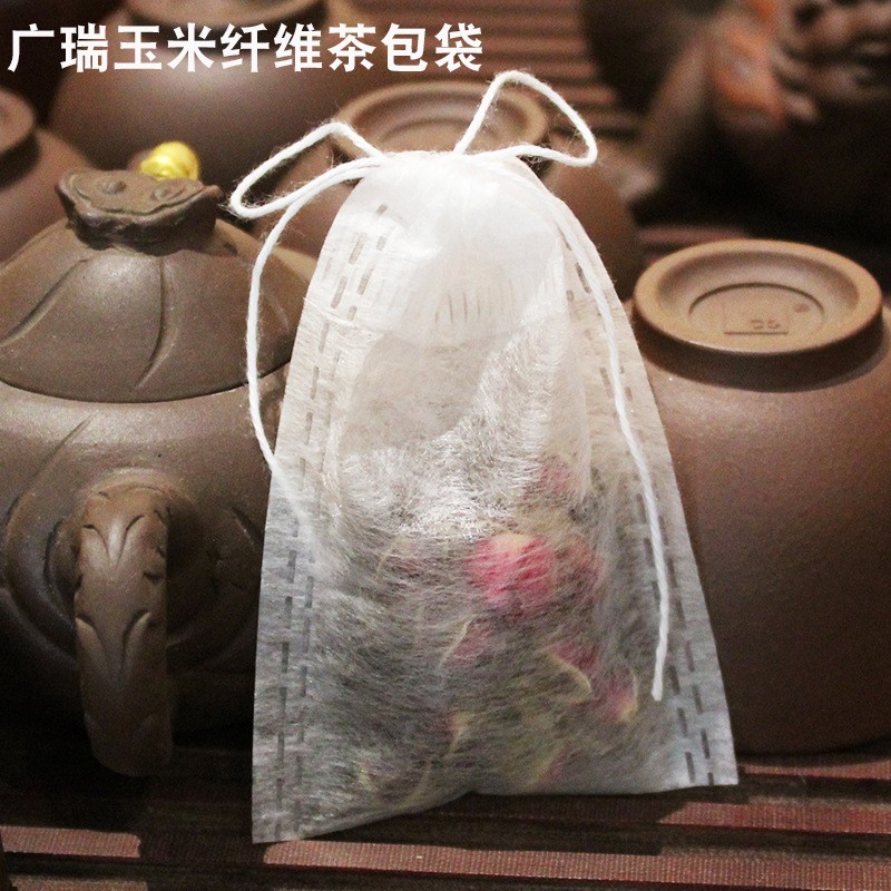 玉米纤维8*10cm热封泡茶袋中药袋过滤袋图4