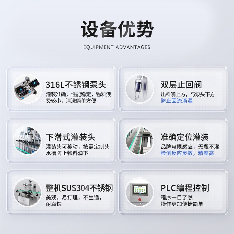 正恒全自动磁力齿轮泵灌装机 全自动液体灌装机精油罐装机图2
