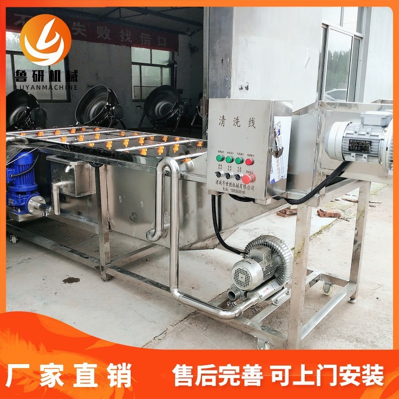 供应香肠气泡清洗机 鼓泡果蔬清洗机厂家 大枣清洗机价格图4