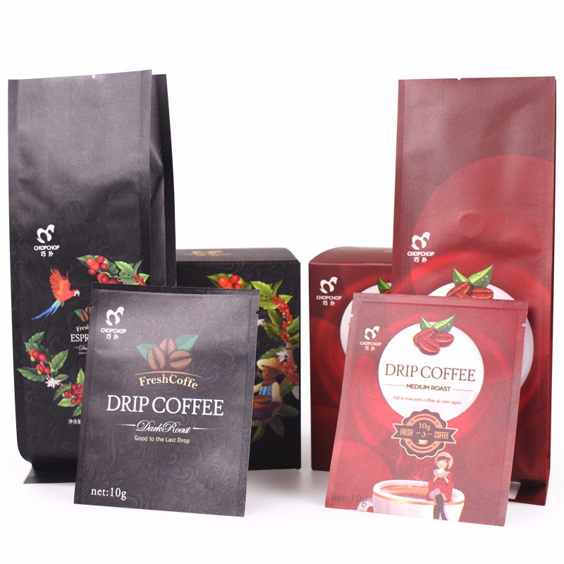 咖啡豆袋气阀袋挂耳咖啡袋挂耳包装盒食品袋茶叶袋定制费用补差价图3