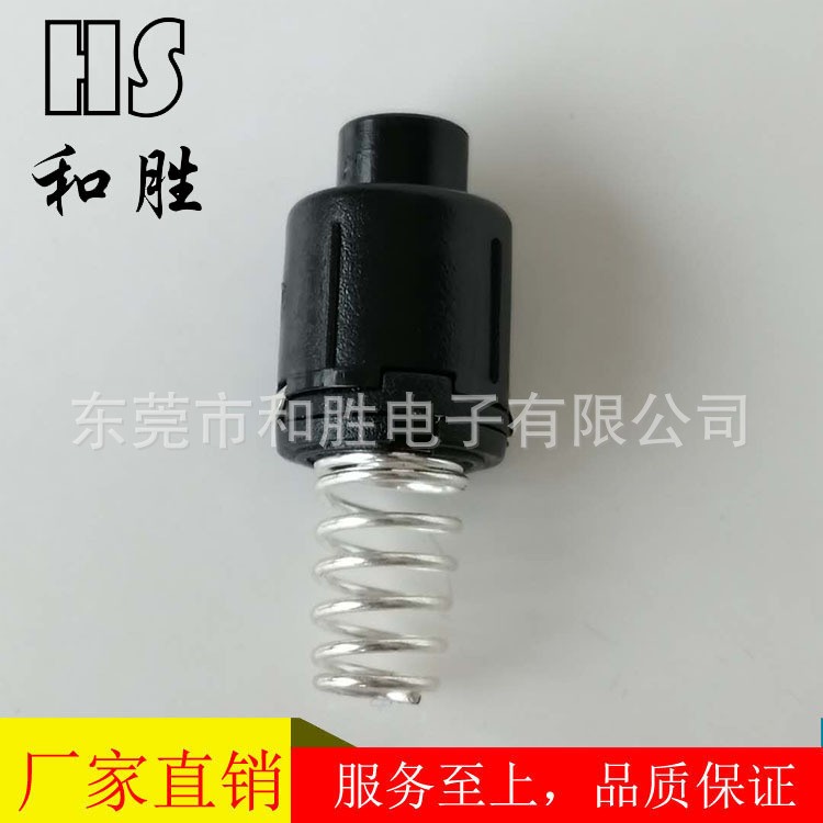 手电筒尾部开关 10mmX13mm PBS1002-A 圆柱开关 开关带弹簧 100个起批图4