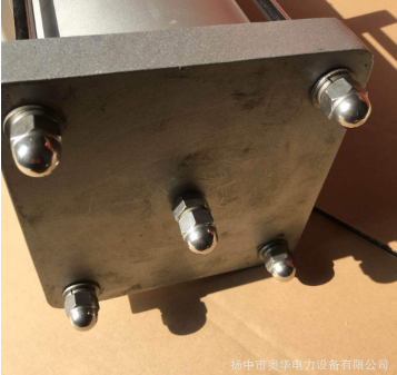 纽普兰DN300圆顶阀气缸 QQF-300 T160圆顶阀气缸 电厂气力输送图3