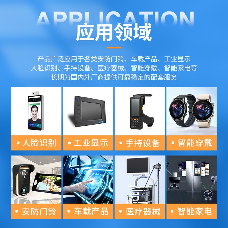 15.6寸工业电容触控面板 15604全视角USB接口电容触摸屏 魔筷OLED图5