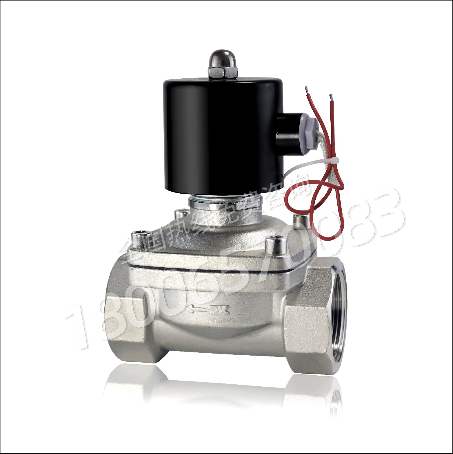 不锈钢常闭电磁阀通用型常开常闭型水阀AC220V 气阀厂家现货包邮图2