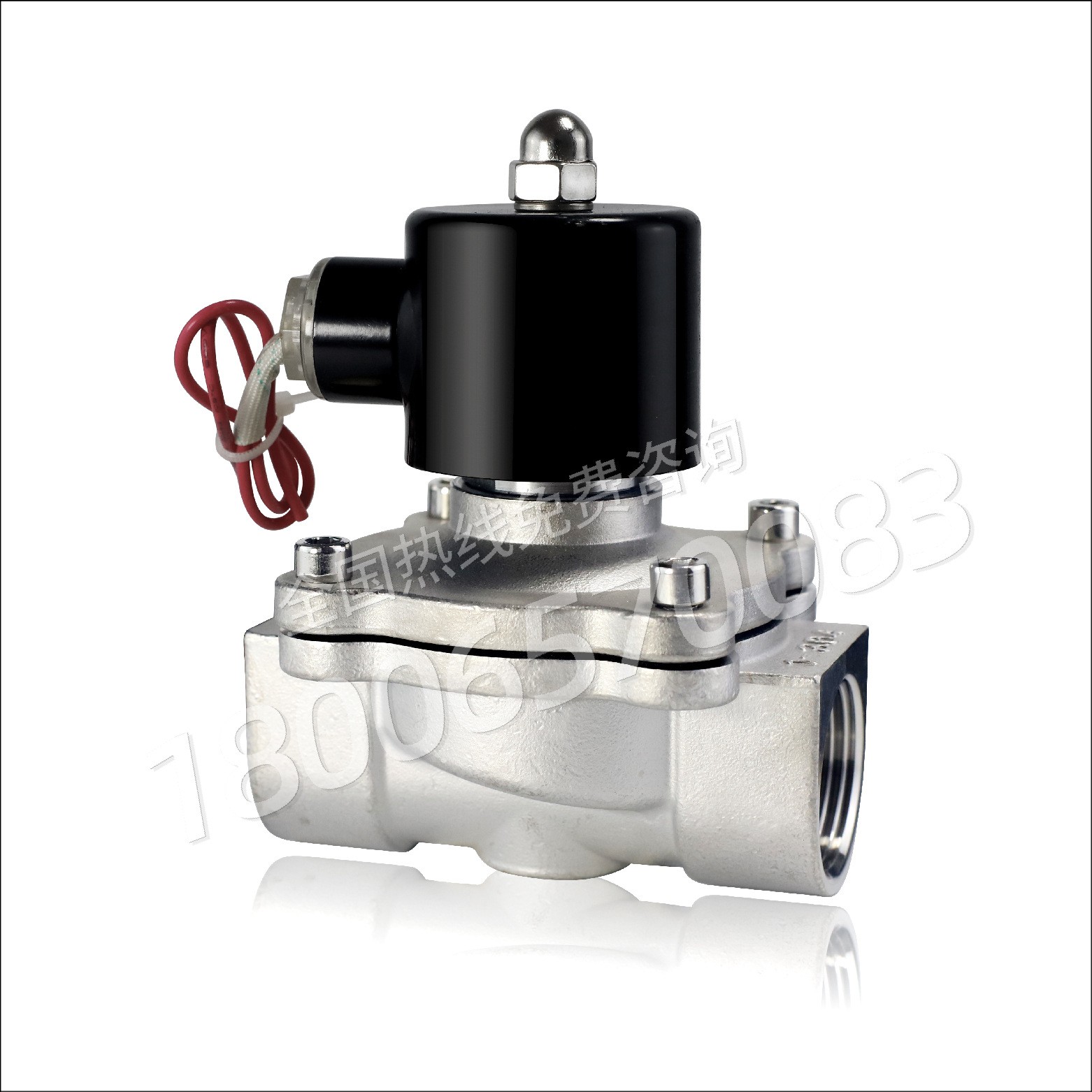 不锈钢常闭电磁阀通用型常开常闭型水阀AC220V 气阀厂家现货包邮图3