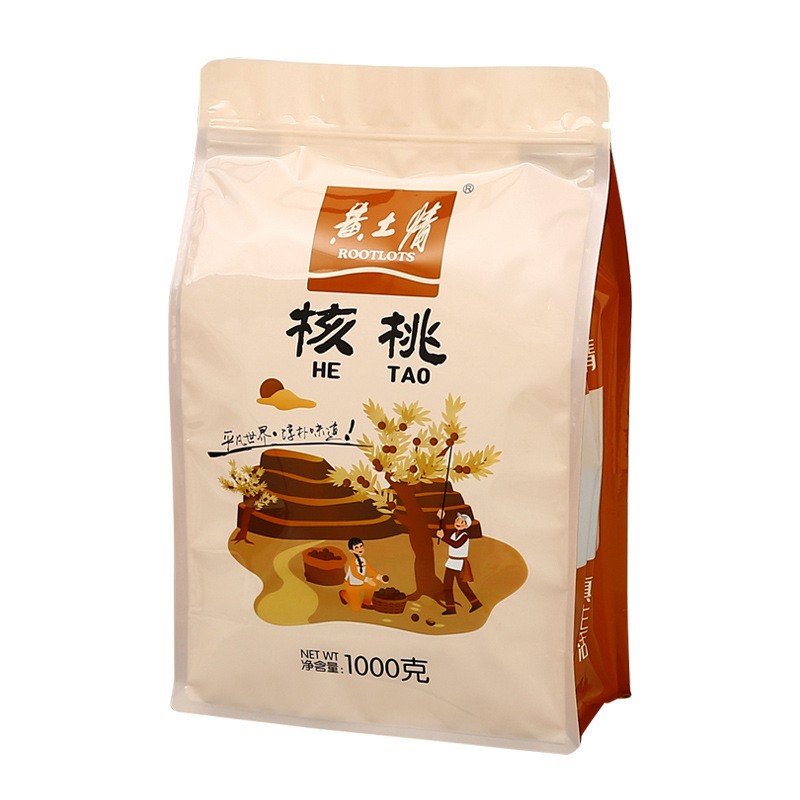 香菇阴阳镀铝箔袋 红枣银耳八边封食品包装袋定 制木耳密封包装袋图3