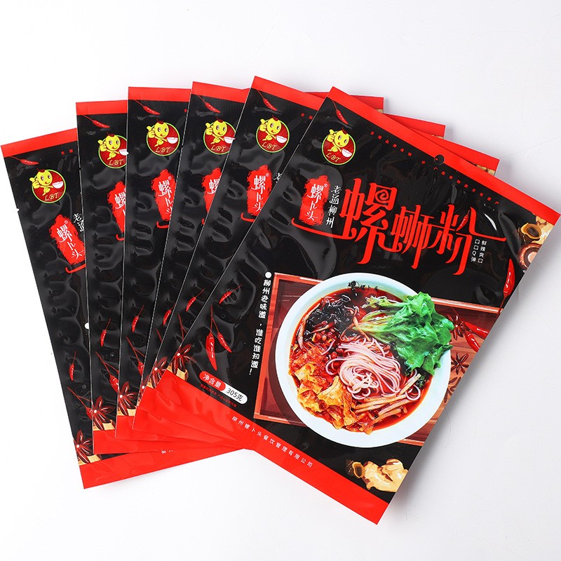 螺蛳粉食品包装袋食品袋休闲零食袋防潮密封自立自封袋来图来样图4