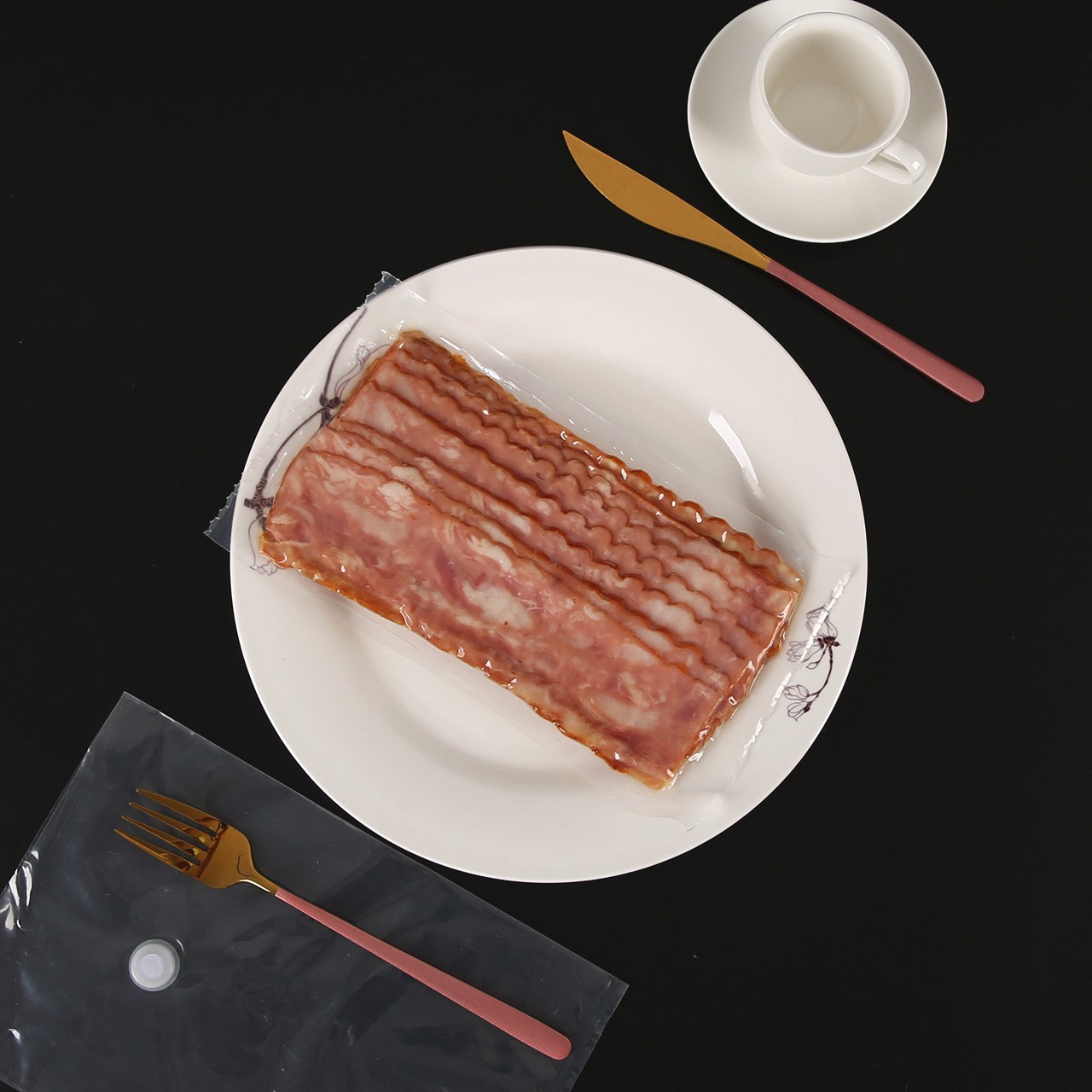 七层共挤食品真空包装易撕拉伸膜全自动真空包装烤肉肠拉伸膜图4