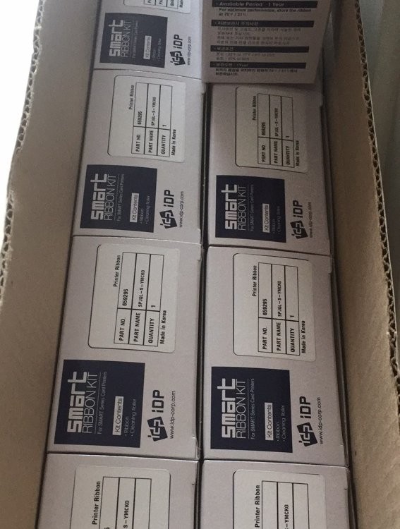 smart 851人像证卡机 831制卡机 原装659705色带 659707彩色带图2