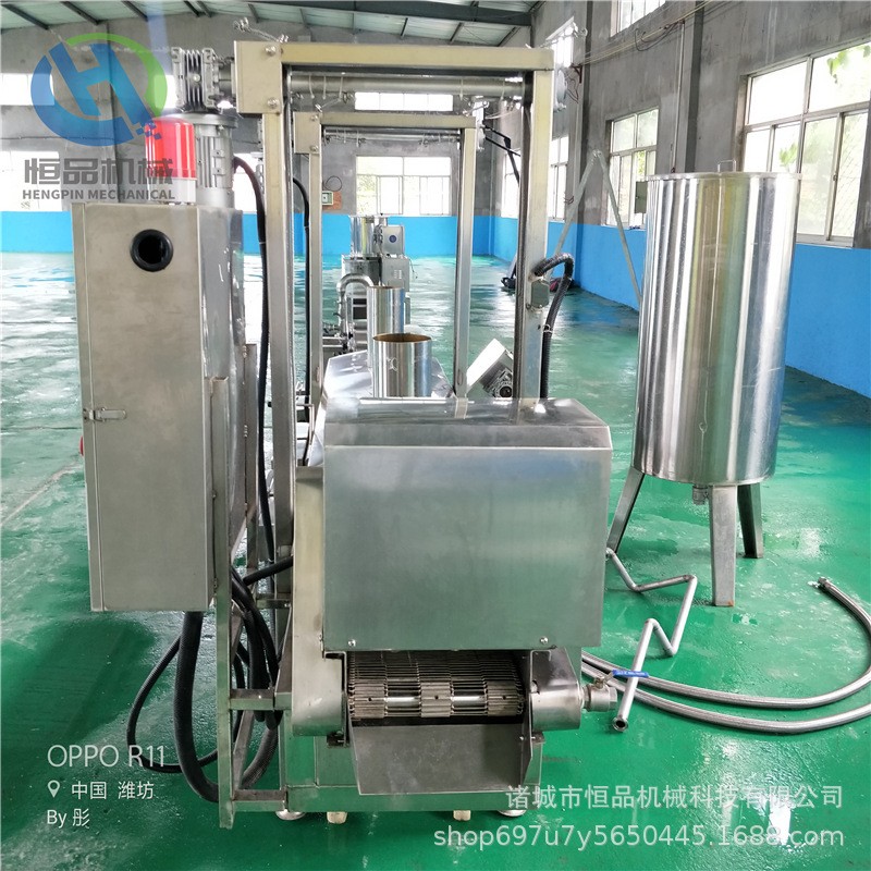 店内设备鳗鱼丝油炸机器 全自动油炸流水线 炸鱿鱼丝油炸机器图4