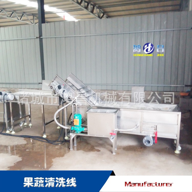 枇杷果高压喷淋清洗线 果蔬净菜加工设备定 制葡萄浸碱喷淋清洗机图2