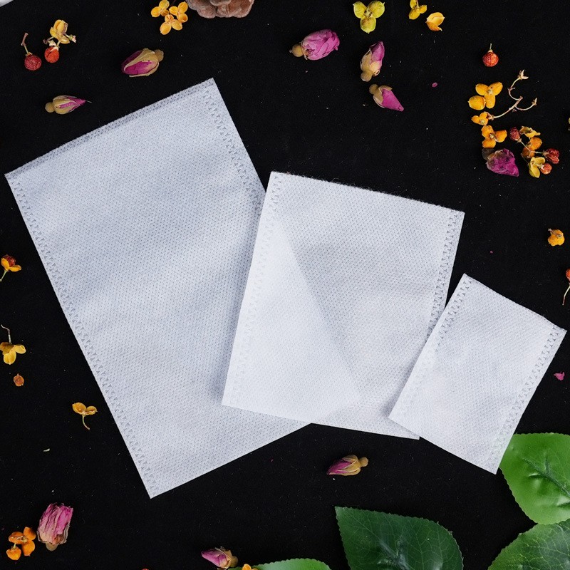 无纺布茶包袋平口热封滤渣袋食品级过滤卤料袋 花茶茶叶袋 中药袋图2