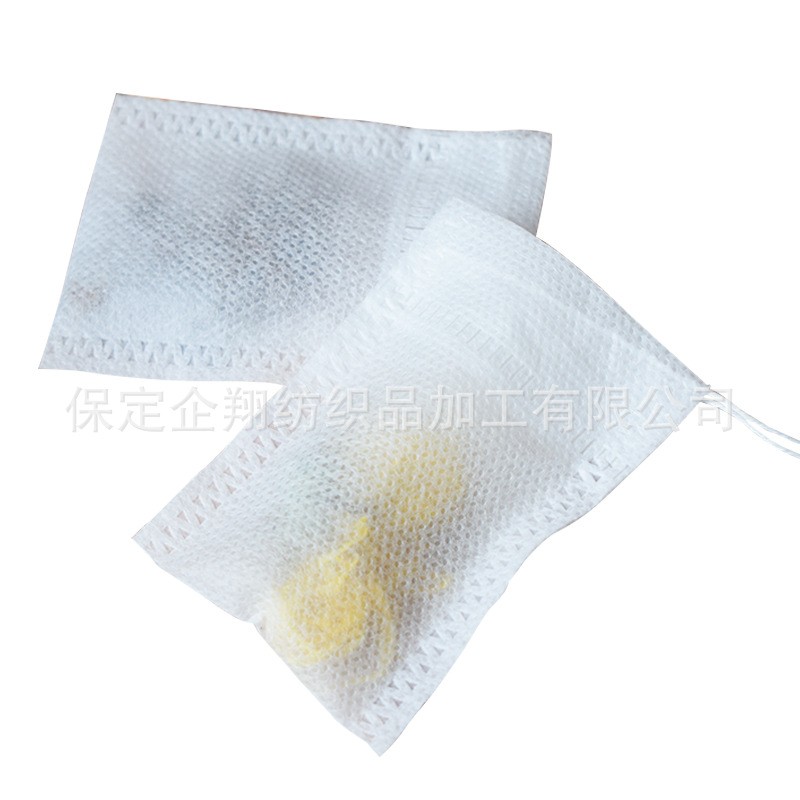 无纺布抽绳茶包袋煲汤卤料调料包袋煎中药茶叶包装袋过滤泡 茶袋图5