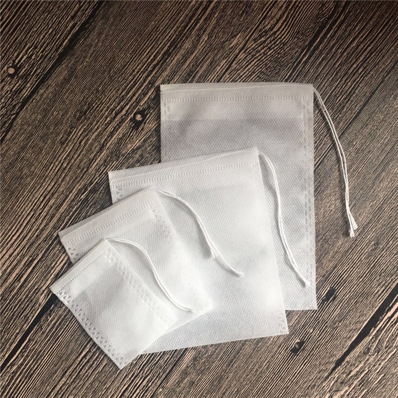 10*15cm无纺布抽线茶包袋一次性中药袋煎药袋过滤袋泡茶袋卤味袋图3
