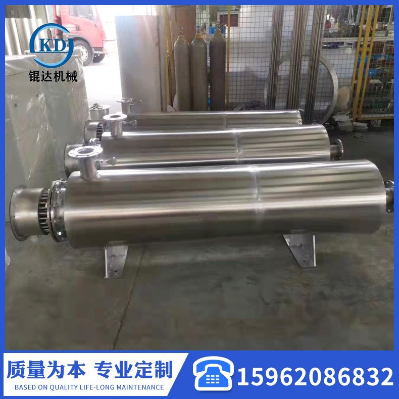 锟达实体 热水循环管道加热 压缩气体空气加热器 高压防爆加热器图3