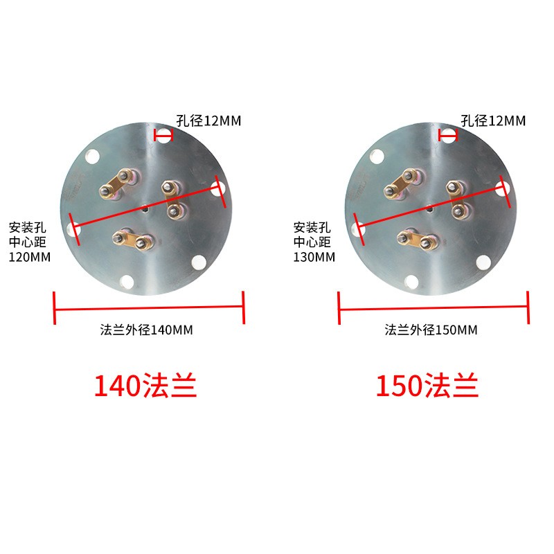 不锈钢法兰加热管导热油锅炉水箱加热器工业电热棒大功率导热管 5套起批图4