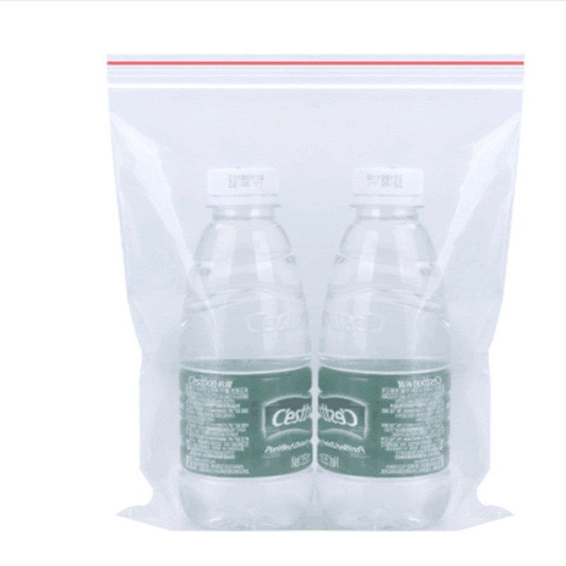 中小号pe自封袋加厚密封袋透明拉骨袋干果封口袋食品塑料包 装袋子图5