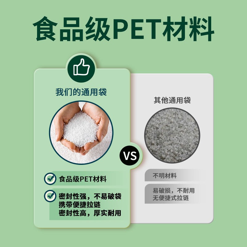 塑料食品包装袋烘焙自立自封袋食品级密封袋厚实塑封袋分装零食袋图4