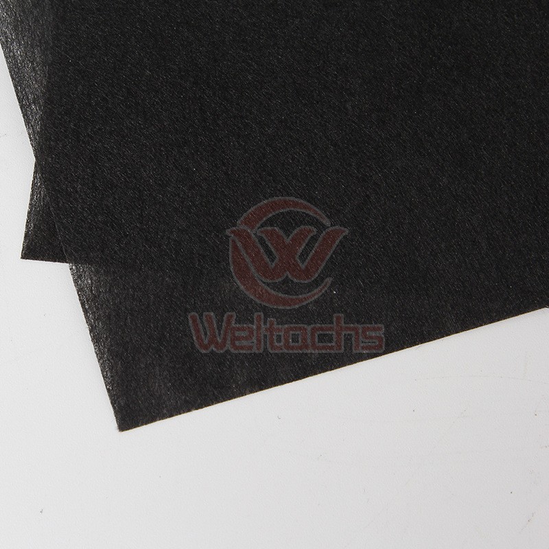黑色无纺布J1050S耐高温家用无纺布服装衬布图2