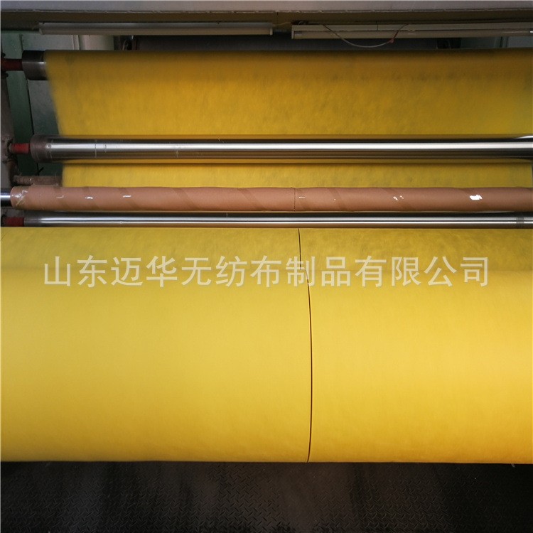 厂家销售PP丙纶无纺布纺粘非织布材料 家纺白色无纺布内衬面料图4