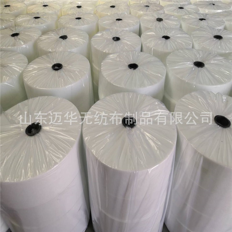 无纺布工厂生产PP无纺布纺粘丙纶无防布材料包装家纺抱枕用非织布图4