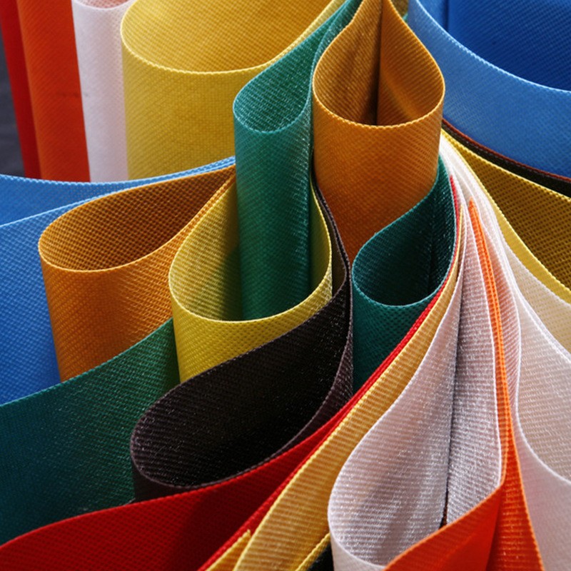 聚丙烯彩色纺粘无纺布服装辅料丙纶20克无纺布不织布pp无纺布厂家图2