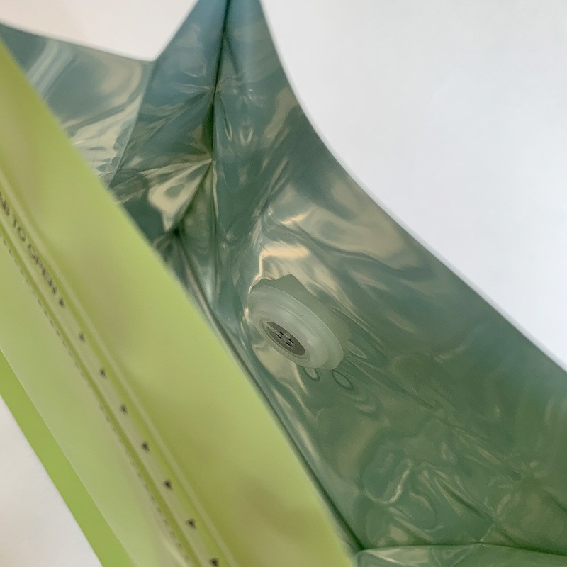 八边封袋食品包装袋带气阀咖啡袋茶叶零食干果自封袋包装袋现货图3