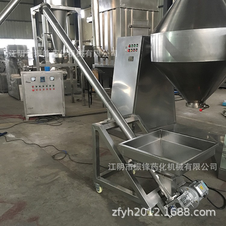 厂家供应螺旋输送机上料均匀加料稳定适用食品化工药品不锈钢制作图2