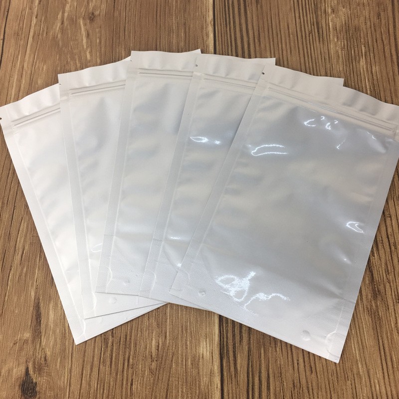 自立拉链自封袋纯铝直立自封袋食品包装袋茶叶密封骨袋批发图4