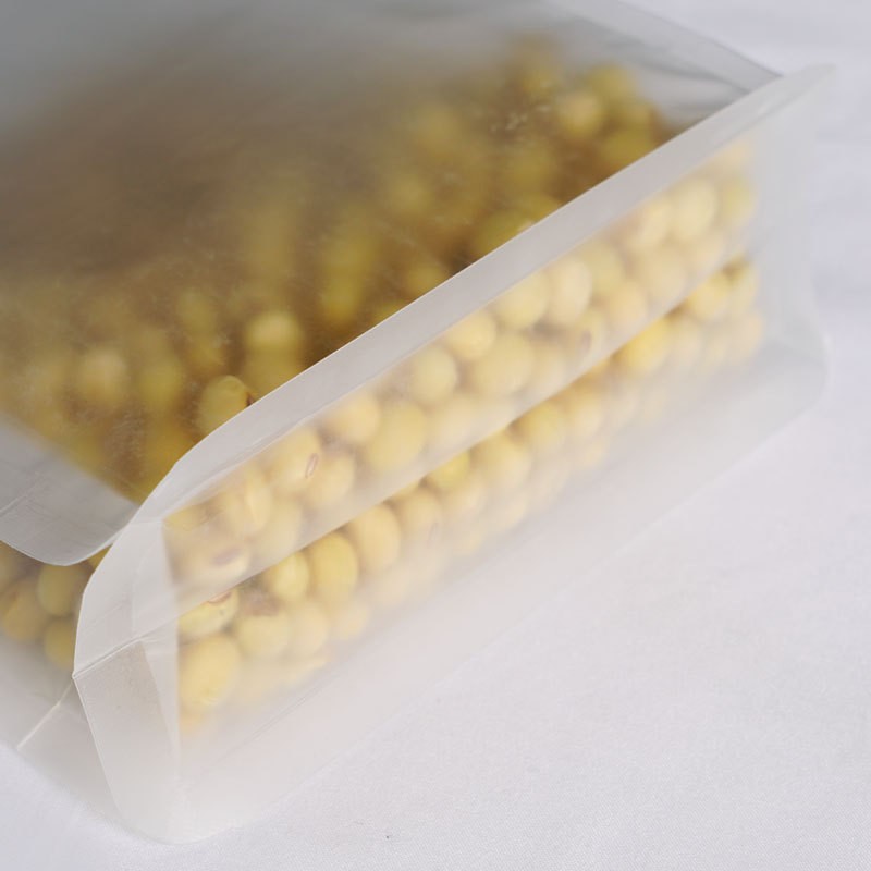 现货八边封全透明磨砂自封袋加厚防潮糖果零食袋塑料袋食品包装袋图4