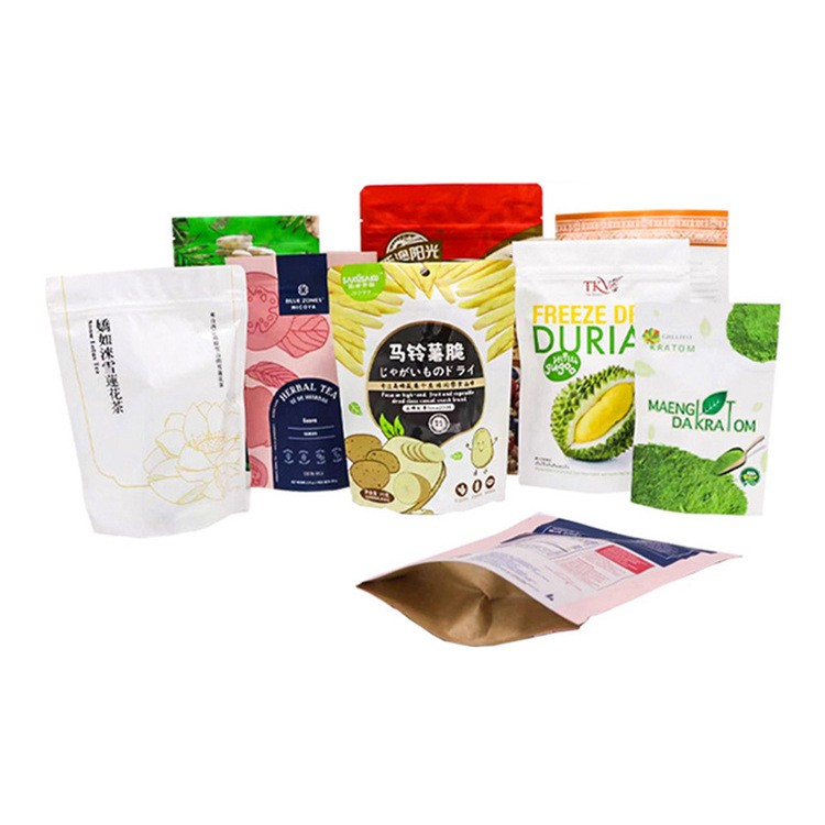 零食坚果真空袋铝箔袋干果拉链休闲杂粮茶叶自立自封食品包装袋图5