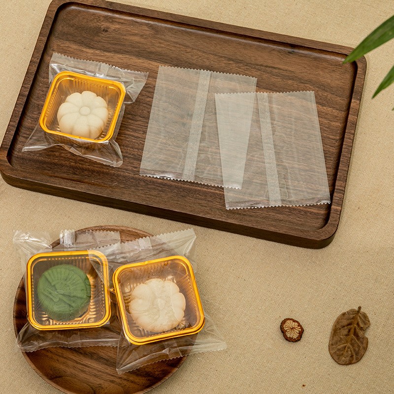现货月饼包装袋中秋独立包装月饼袋透明磨砂广式流心月饼袋子批发图3