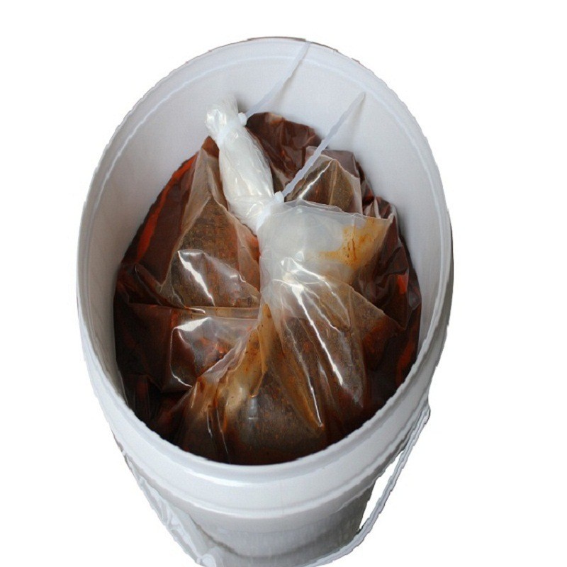 现货加厚食品塑料袋pe平口袋高压透明防尘防水塑料包装袋