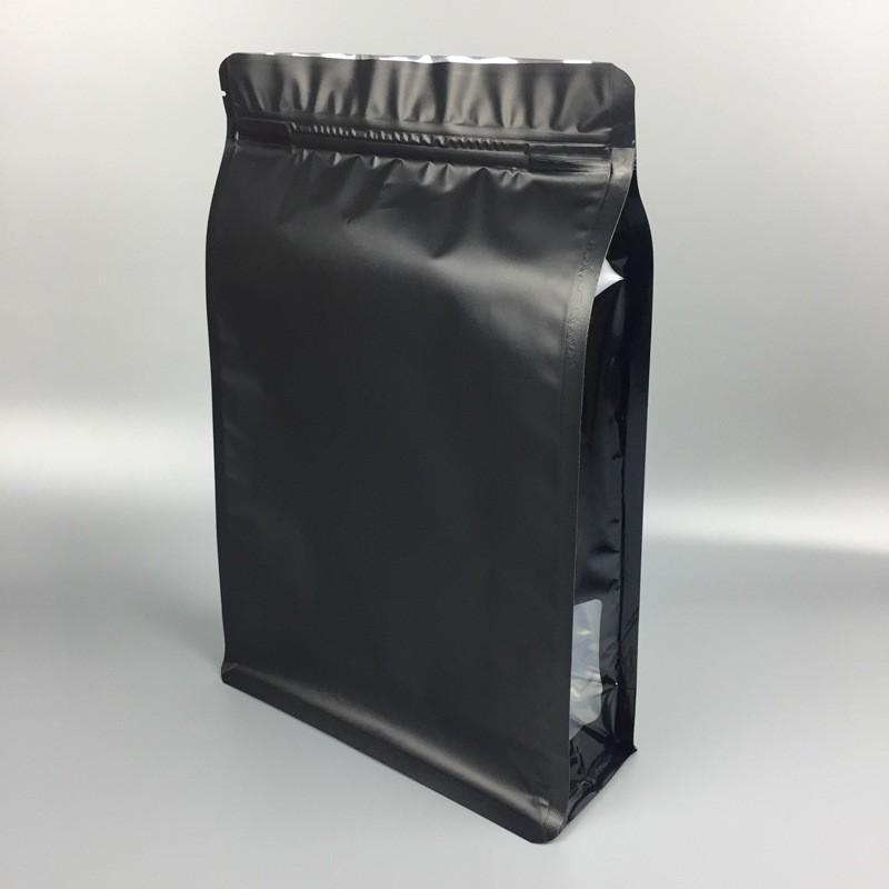 彩色八边封奶茶原料铝箔袋茶叶自立食品包装袋狗粮鱼饵自封塑料袋图2