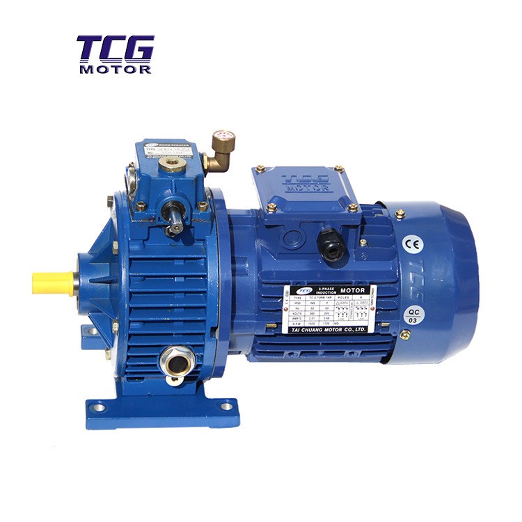 TCG 台创三相220/380V异步交流刹车变频电机370W 选卧立式安装图4