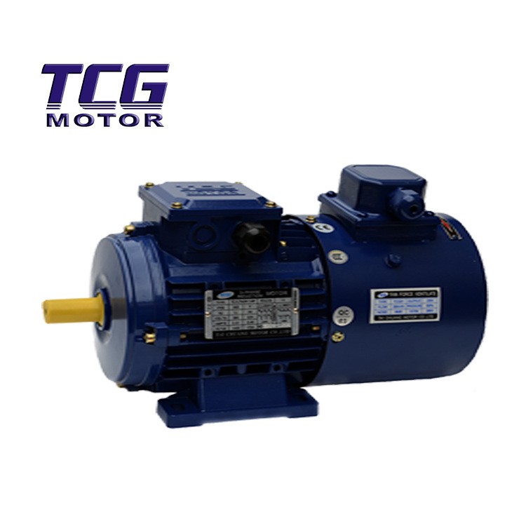 TCG 台创三相220/380V异步交流刹车变频电机370W 选卧立式安装图5