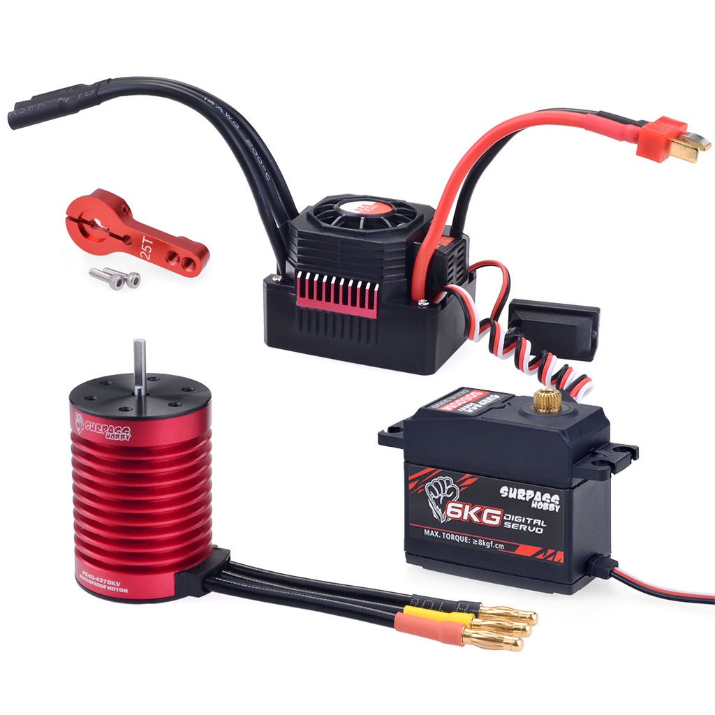 源头工厂surpass-hobby 25A&35A&45A&60A防水双向电调防水控 制器 20个图3