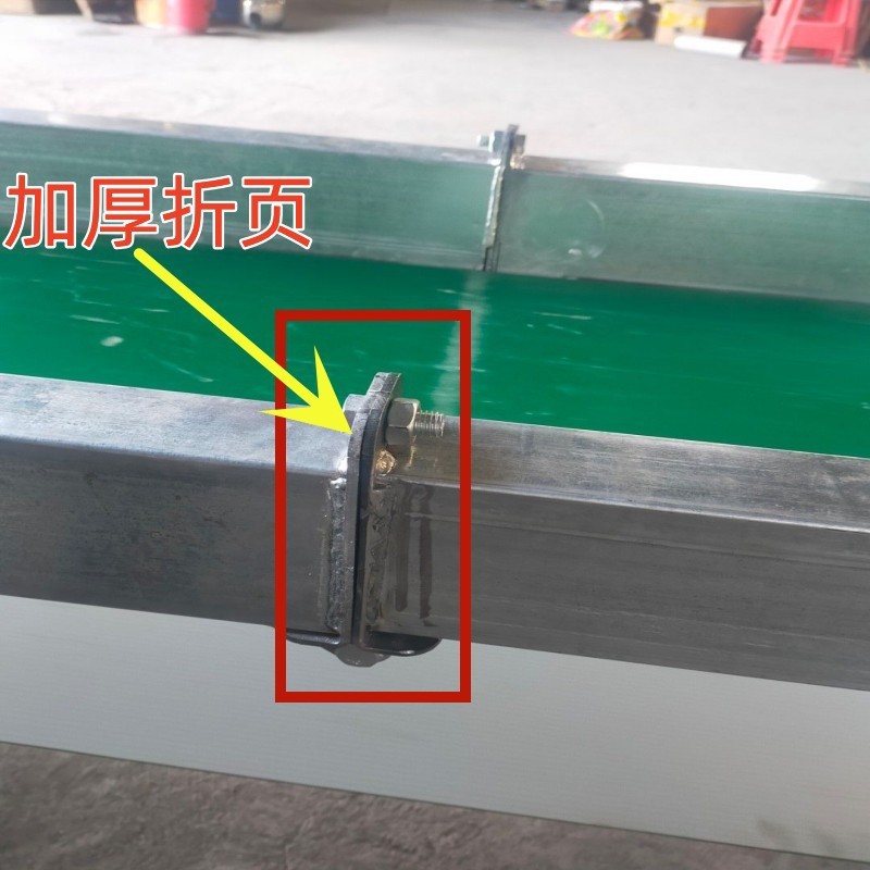 玉米棒子输送机皮带传输机颗粒货物输送带裙边防漏上棒机一件批发图4